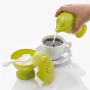 Milch- und Zucker-Set Mona & Lisa solid 