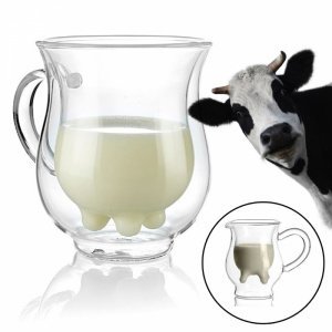 Milchkännchen aus Glas