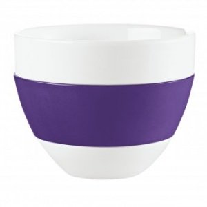 Milchkaffee Tasse Aroma solid pflaume