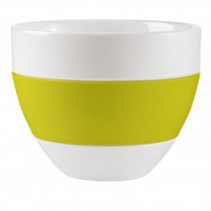 Milchkaffee Tasse Aroma solid senf