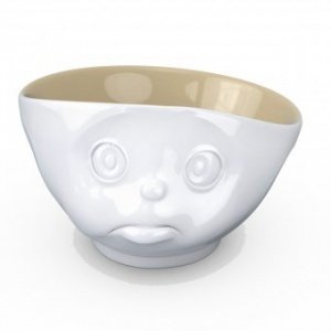 Milchkaffee Tasse schmollende Tasse sand