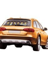 Mini Auto Wimpelkette mit Saugnäpfen