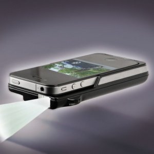 Mini-Beamer für iPhone 4/4S