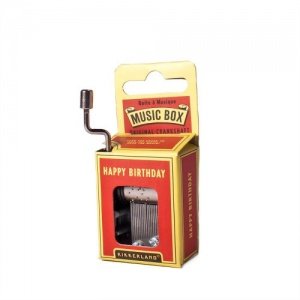 Mini Drehorgel Happy Birthday