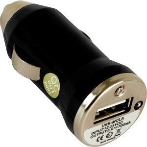 Mini KFZ-USB Adapter (Schwarz)