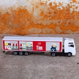 Mini-LKW für Feuerwehr-Fans mit Name