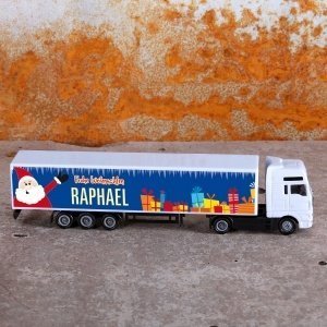 Mini-LKW mit Namensaufdruck zu Weihnacht