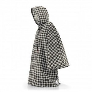 Mini Maxi Poncho fifties black