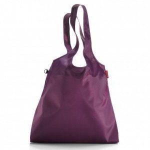 Mini Maxi Shopper L aubergine