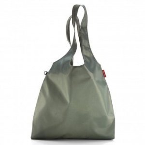 Mini Maxi Shopper L olive