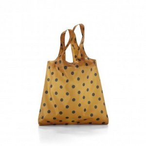 Mini Maxi Shopper camel dots