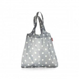 Mini Maxi Shopper grey dots
