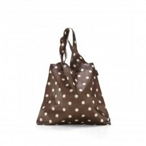 Mini Maxi Shopper mocha dots