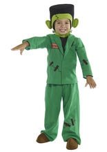 Mini Monsters Monster Kinder-Kostüm grün