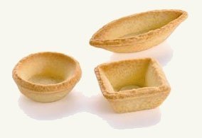 Mini-Mürbeteigsortiment neutral (3 Forme