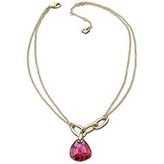 Mini Parallele Bordeaux Halskette