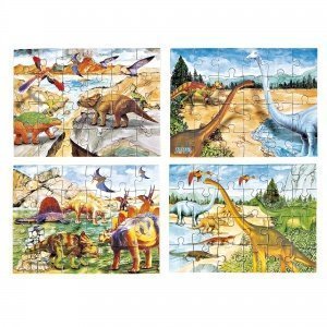 Mini-Puzzle "Dinosaurier"