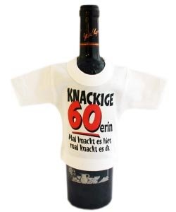 Mini- Shirt für Flaschen *Knackige 60eri