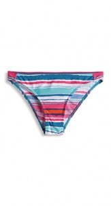 Mini-Slip mit bunten Streifen