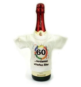 Mini T-shirt für Flaschen: 50 - verdammt