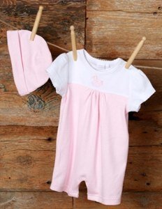 Mini Vanilla Baby Geschenk Set Strampler