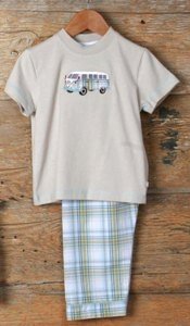 Mini Vanilla Schlafanzug Zweiteiler Camp