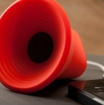 Mini WOW Speaker AUX rot