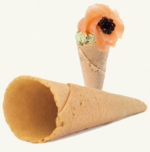 Mini-Waffeltüte neutral (308 Stk.), 1.17