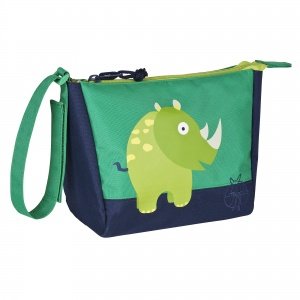 Mini Washbag "Wildlife-Rhino"