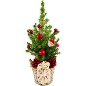 Mini-Weihnachtsbaum Weihnachtsmann (Höhe