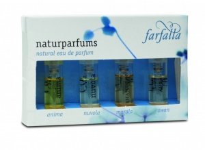 Miniatur-Set Naturparfums Frauen, 4x2 ml