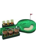 Minigolf Trink-Spiel Party-Gadget grün