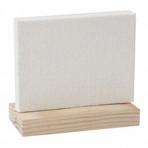 Minikeilrahmen mit Holzfuss, 6 x 8 cm