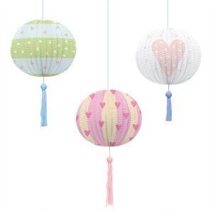 Minilampions Bunte Herzen