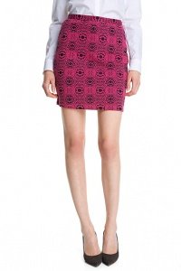 Minirock + Allover-Muster