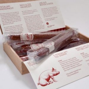 Minisalami 5er Box Serafine ist scharf