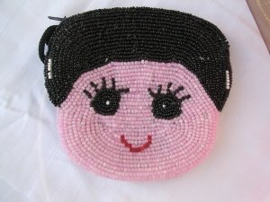 Minitäschen-Börse Püppchen rose