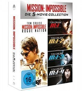 Mission Impossible 1-5 Box (Blu-ray)