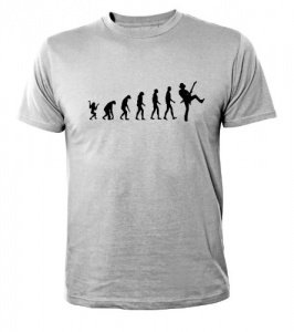 T-Shirt Guitar Evolution