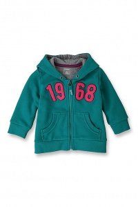 Mit 1968: Basic Zipp Hoodie