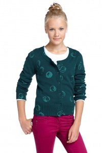 Mit Allover-Print: Cardigan