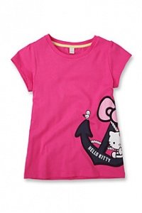 Mit Anker: Hello-Kitty-Shirt