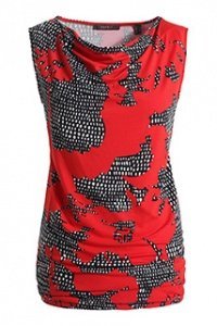 Mit Print: Wasserfall Tank