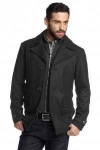 Mit Teflon: Woll-Mix-Jacke