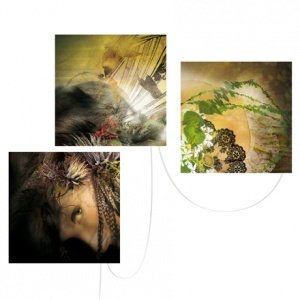 Mitsu Triptychon Wandleuchte