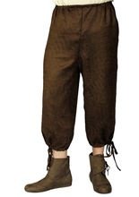 Mittelalter Kniebund-Hose braun