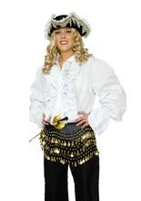 Mittelalter Rüschen-Hemd Unisex Pirat we