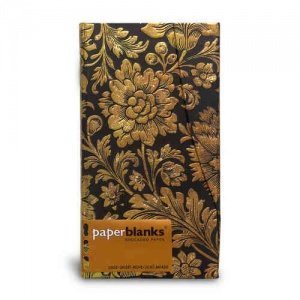 -Mitternachtsgold- liniert, Schlank, Pap