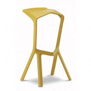 Miura Barhocker / Hocker currygelb 8200-