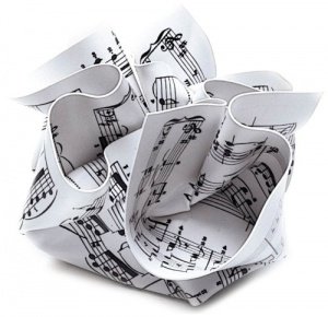 Papierbeschwerer Musiknoten